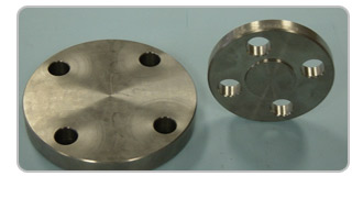 Titanium Flanges Available at   Vintage Steel & Engineering Co. Stockyard in Mumbai